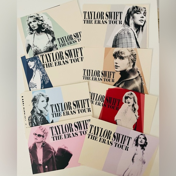 テイラースウィフト　THE ERAS TOUR VIP ピンバッジ&ポストカード テイラースウィフト THE ERAS TOUR VIP ピンバッジ&ポストカード
